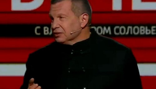 Rosyjski dziennikarz Władimir Sołowiow