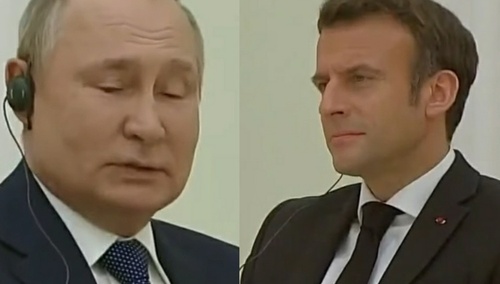 „Obłąkańcza groźba”. Macron miał rozmawiać z Putinem