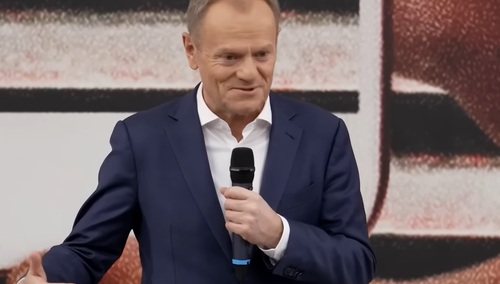 Donald Tusk, Spotkanie z młodzieżą w Łodzi