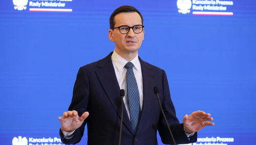 „Polaków niech do tego nie zmusza”. Morawiecki mocno o Tusku i opozycji [WIDEO]