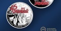 Moneta na 45-lecie NSZZ "Solidarność"