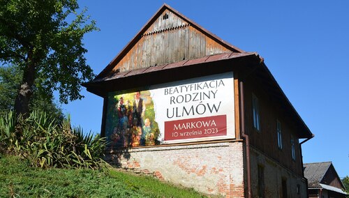 Markowa w czasie beatyfikacji Rodziny Ulmów