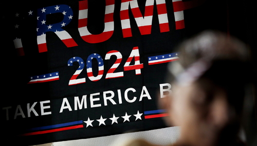 zdjęcie z wyborów prezydenckich w USA