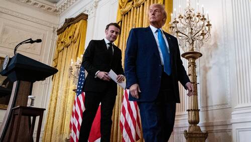 Emmanuel Macron, Donald Trump