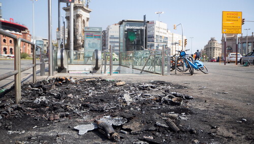 Barcelona, zamieszki