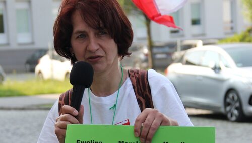 Przewodnicząca Alicja Symbor