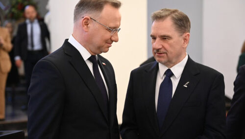 Andrzej Duda i Piotr Duda / fot. M. Żegliński