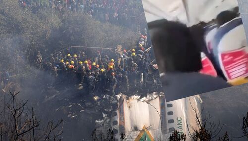 Katastrofa samolotu w Nepalu