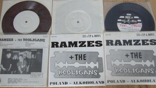 Płyty zespołu Ramzes & The Hooligans