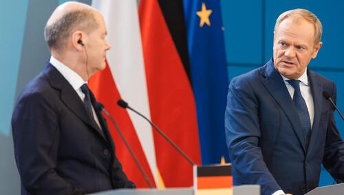 Olaf Scholz i Donald Tusk