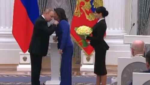 Władimir Putin i Margarita Simonian