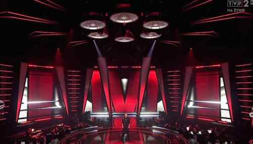 Fragment programu "The Voice of Poland"