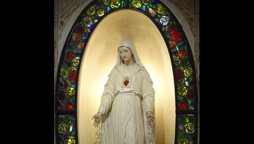 Figura Maryi Matki Miłosierdzia z Pellevoisin