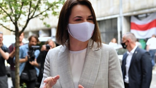 Liderka białoruskiej opozycji Swiatłana Cichanouska