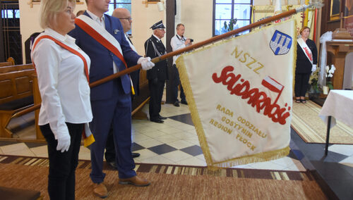 Obchody 41. rocznicy powstania NSZZ „S” Regionu Płockiego w Gostyninie