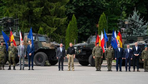 Mariusz Błaszczak i Boris Pistorius