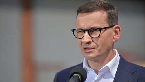 Mateusz Morawiecki w Michalinie