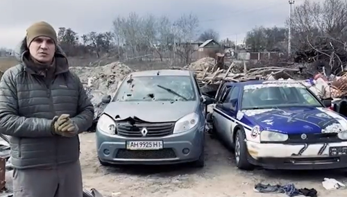 Zniszczenia na Ukrainie