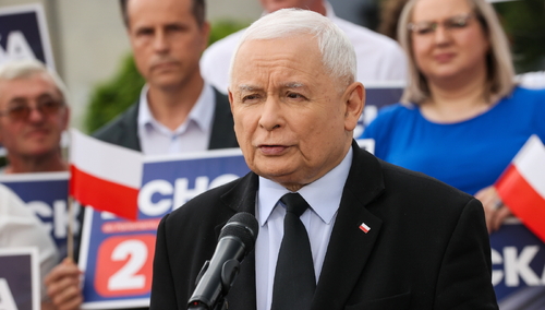 prezes PiS Jarosław Kaczyński