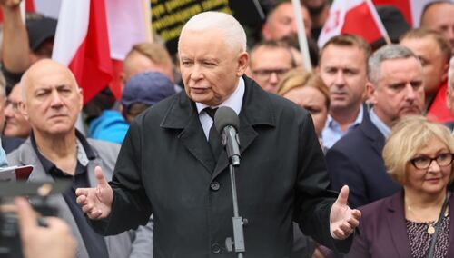 Szef PiS Jarosław Kaczyński