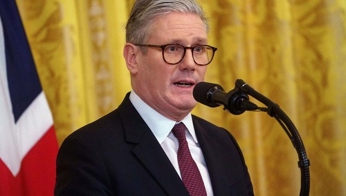 Brytyjski premier Keir Starmer