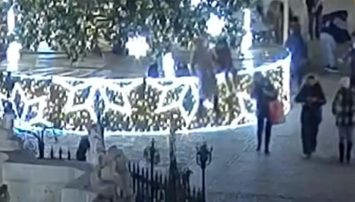 Kobiety zignorowały zakaz i wpadły pod choinkę