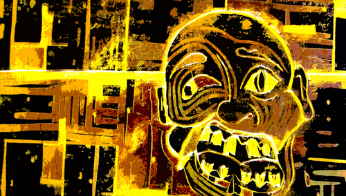 Szaleniec. Ilustracja poglądowa