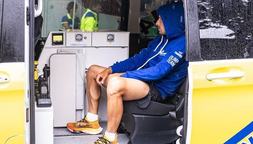 Robert Karaś przerwał wyścig na dystansie 10-krotnego Ironmana