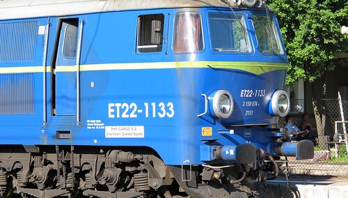 Lokomotywa PKP Cargo. Ilustracja poglądowa