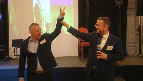 Mariusz Kwietniowski i Bartosz Budziak