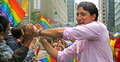 Premier Kanady Justin Trudeau na Paradzie Równości