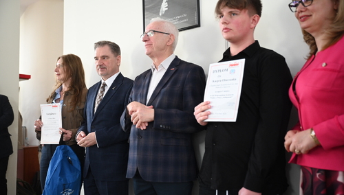 Uroczystość wręczenia nagrod w Konkursie Wiedzy o NSZZ "Solidarność"