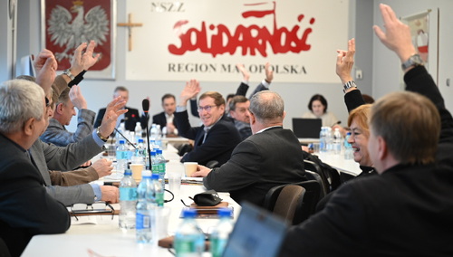 posiedzenie Regionu Małopolska NSZZ "Solidarność" 