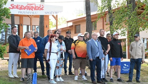 Inauguracja 26. Spartakiady Przemysłu Spożywczego NSZZ "Solidarność"