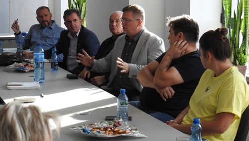 Spotkanie "S" zakładów komunalnych w Warszawie