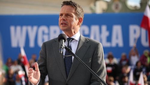 Kandydat na prezydenta RP Rafał Trzaskowski