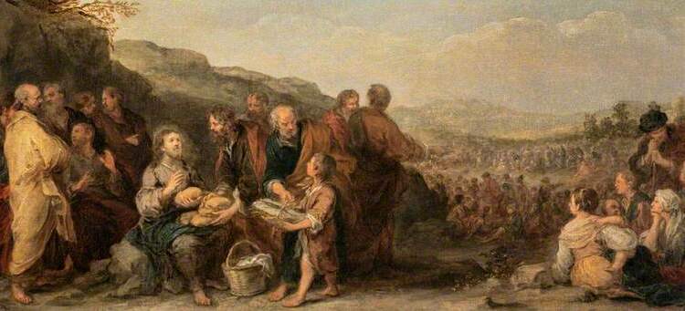 Cud rozmnożenia chleba, Bartolomé Esteban Murillo