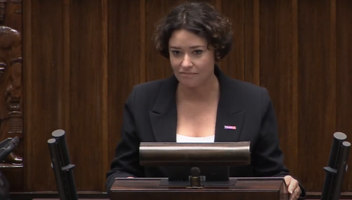 Poseł Lewicy Anna Maria Żukowska