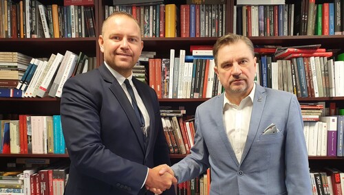 Piotr Duda spotkał się z Karolem Nawrockim. To pierwsze spotkanie od powołania nowego kierownictwa IPN-u