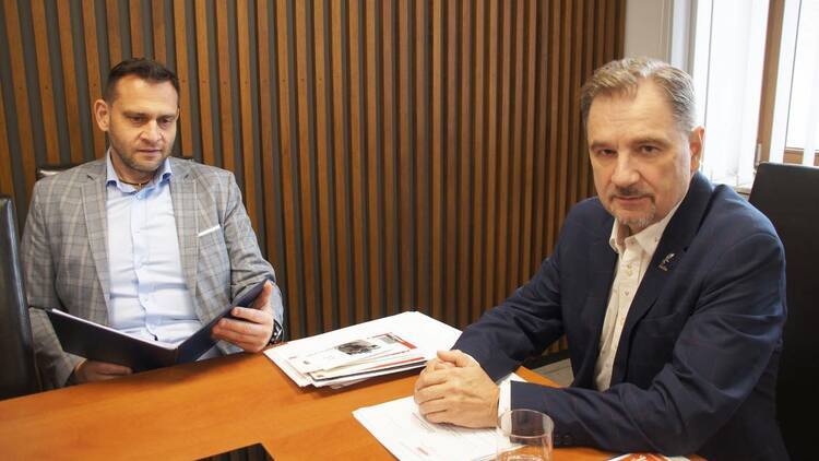 Przewodniczący Solidarności Piotr Duda: Noszę Solidarność w sercu