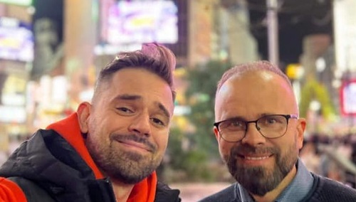 Dr Maciej Kawecki i Maciej Góralski