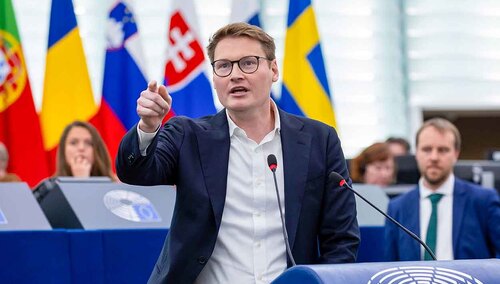 Deputowany niemieckiej FDP Moritz Körner