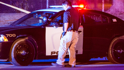 Amerykańska policja, zdjęcie ilustracyjne