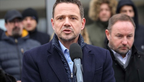 Prezydent Warszawy Rafał Trzaskowski