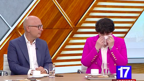 [WIDEO] Żukowska „rozpłakała się” na wizji. Wszystko przez Kropiwnickiego