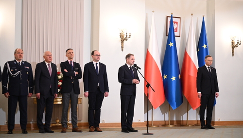 Uroczystość  związana z dokonaniem zmian w składzie Rady Dialogu Społecznego