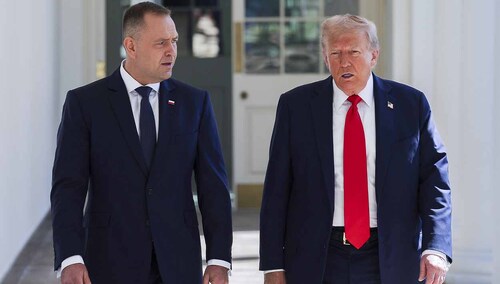 Karol Nawrocki i Donald Trump