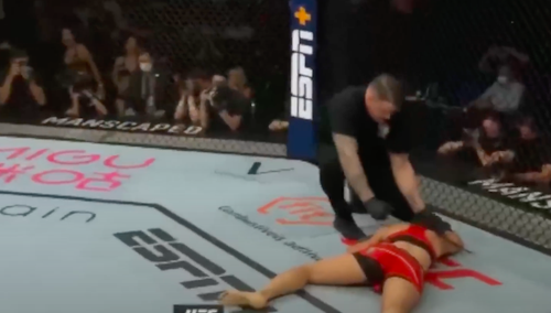 [WIDEO] Potworny nokaut. Jędrzejczyk runęła na ziemię. To koniec kariery polskiej zawodniczki