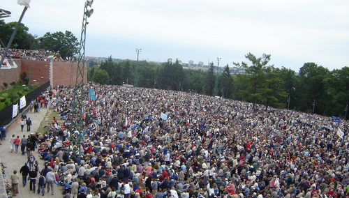 Jasna Góra. Błonia