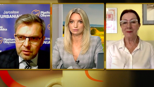 „Niech pan mówi więcej, niech pan się topi”. Konsternacja w studiu po słowach posła PO